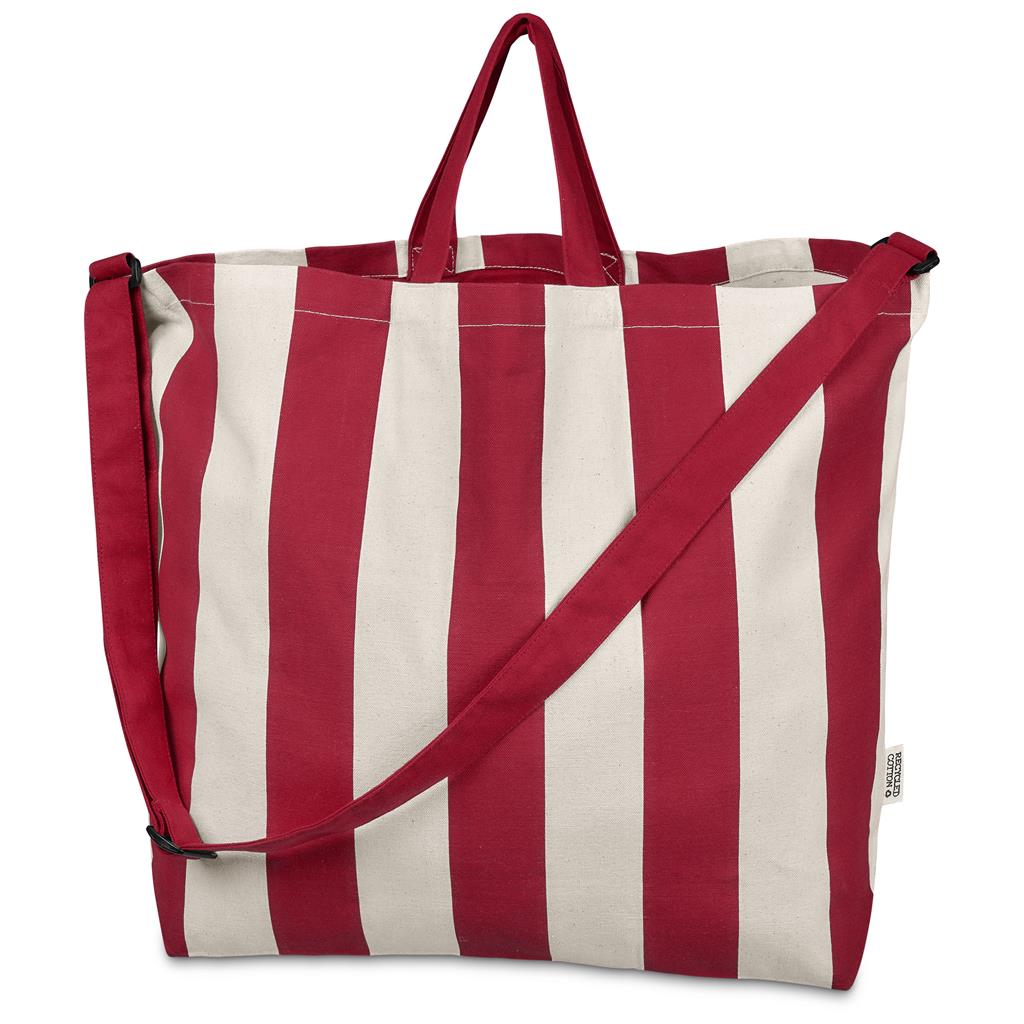 Okiyo Natsuri Recycled Cotton Canvas Large Beach Bag