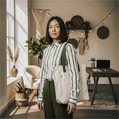 Okiyo Tansu Recycled Canvas Conference Tote