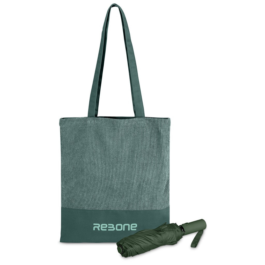 Serendipio Milestone Corduroy & Cotton Shopper