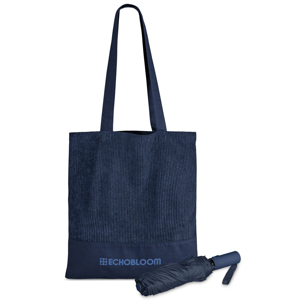 Serendipio Milestone Corduroy & Cotton Shopper