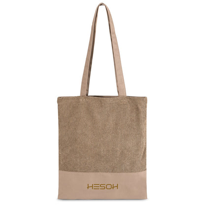Serendipio Milestone Corduroy & Cotton Shopper