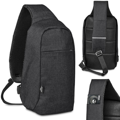 Slazenger Turfmoor Anti-Theft Crossbody Sling Bag