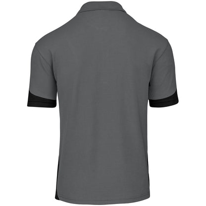 Mens Talon Golf Shirt - Grey