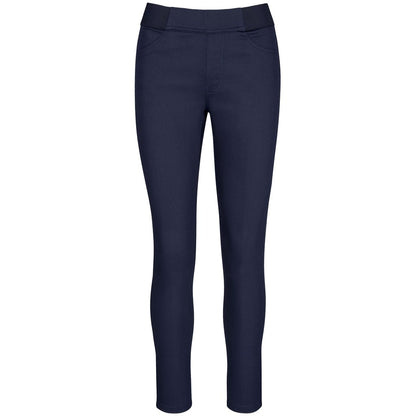 Ladies Sasha Stretch Pants - Navy