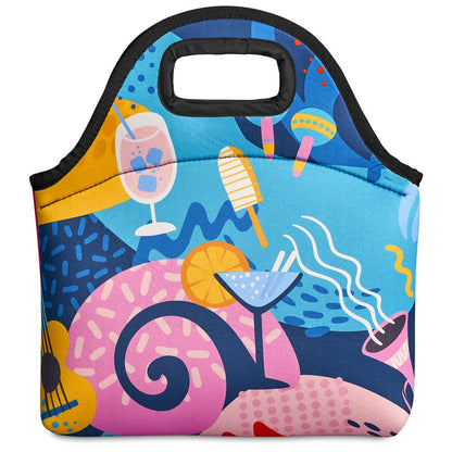 Hoppla Hobie Neoprene Lunch Cooler with Cut Out Handle