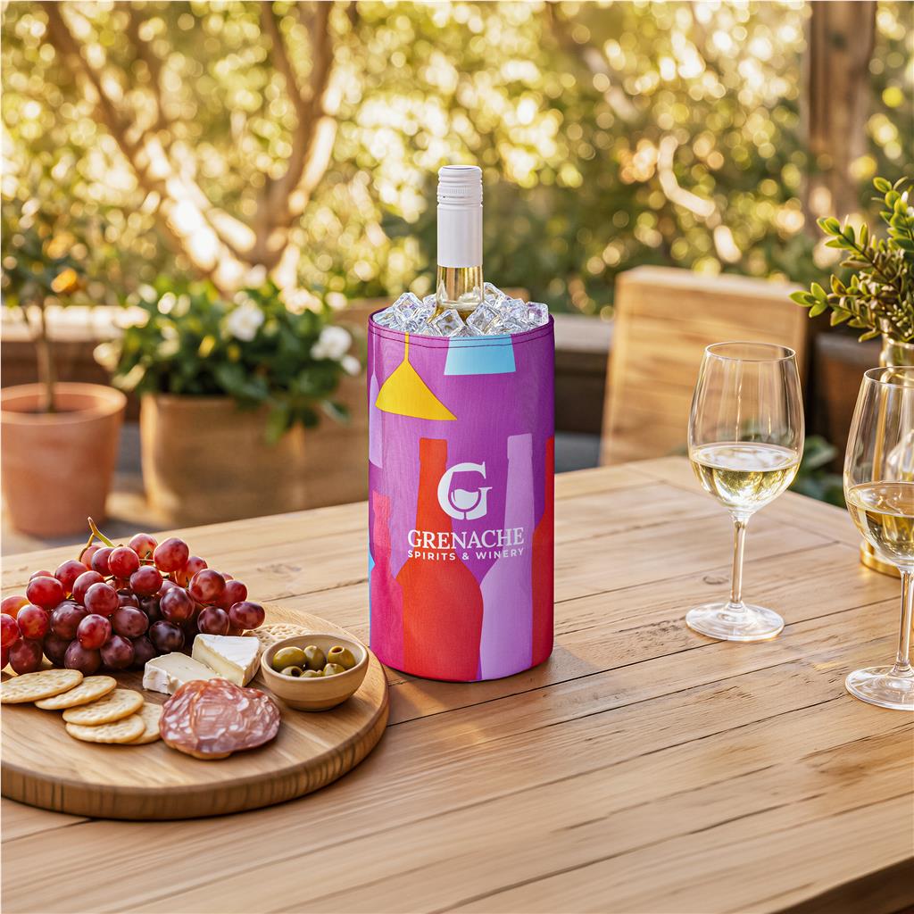 Hoppla Vinelle Polyester Collapsible Ice Bucket