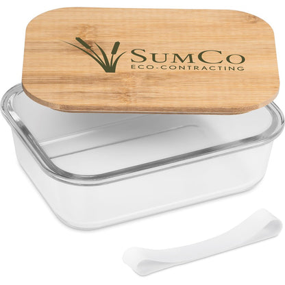 Okiyo Moshi Glass & Bamboo Lunch Box