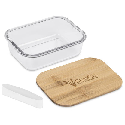 Okiyo Moshi Glass & Bamboo Lunch Box