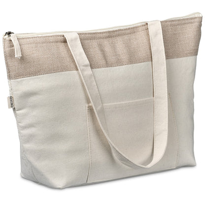 Okiyo Arshi Cotton & Jute 12 Can Lunch Cooler