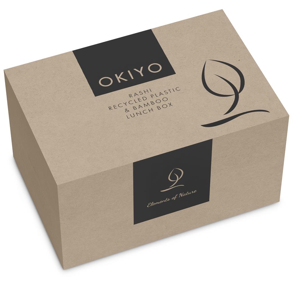 Okiyo Pasuta Recycled Plastic & Bamboo Lunch Box