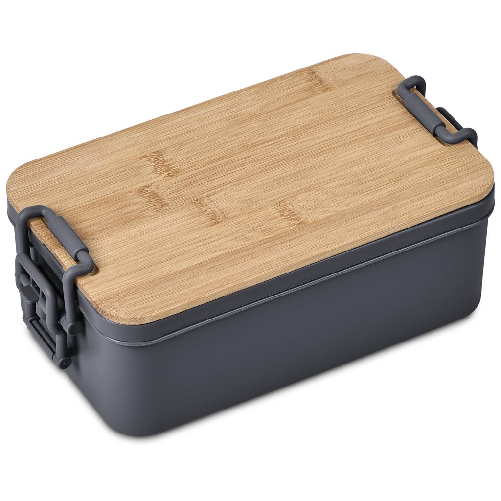 Urban Terrain Lakeside Double Layer Lunch Box & Cutlery Set