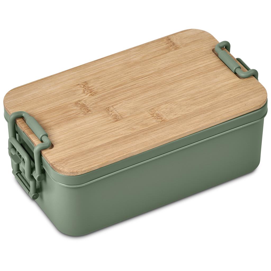 Urban Terrain Lakeside Double Layer Lunch Box & Cutlery Set