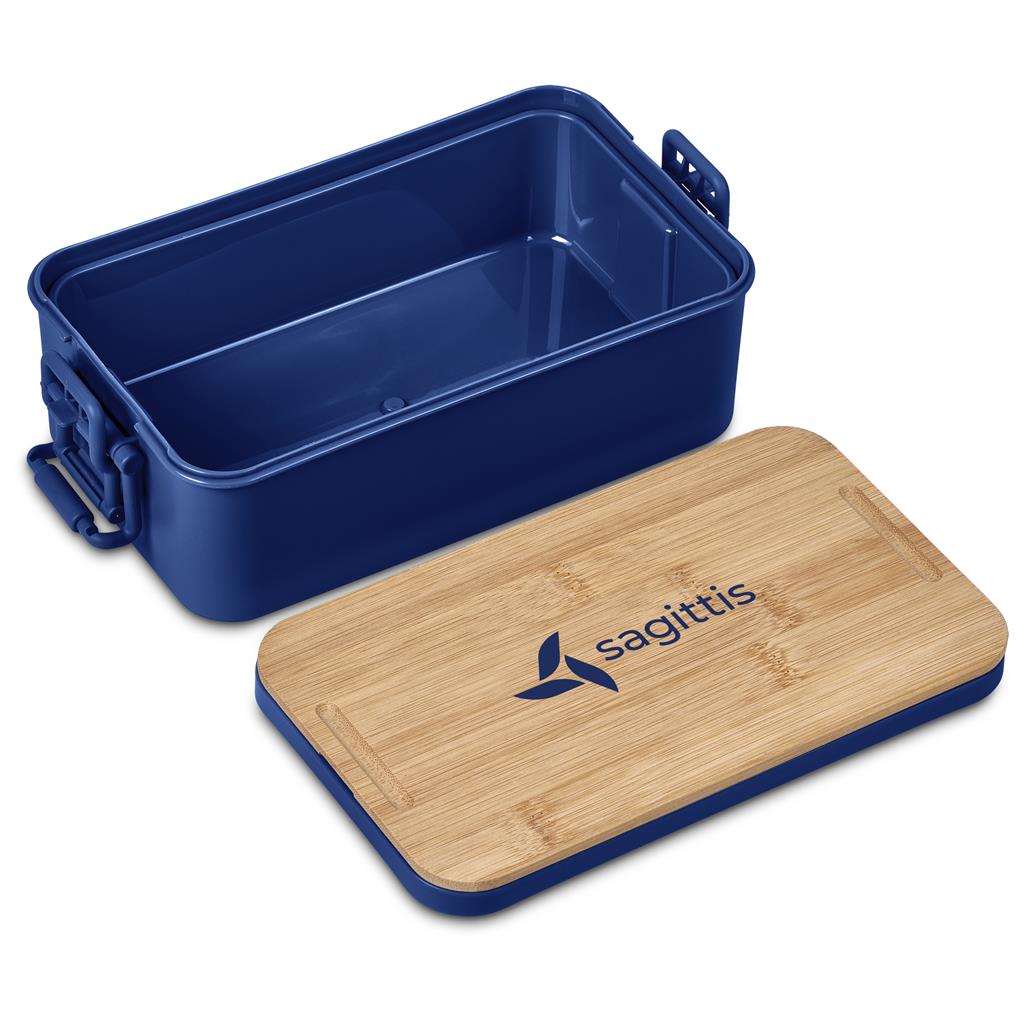 Urban Terrain Lakeside Double Layer Lunch Box & Cutlery Set