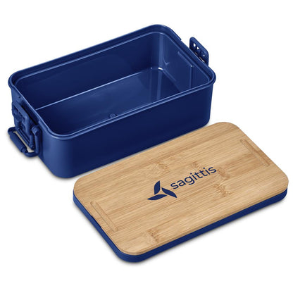 Urban Terrain Lakeside Double Layer Lunch Box & Cutlery Set