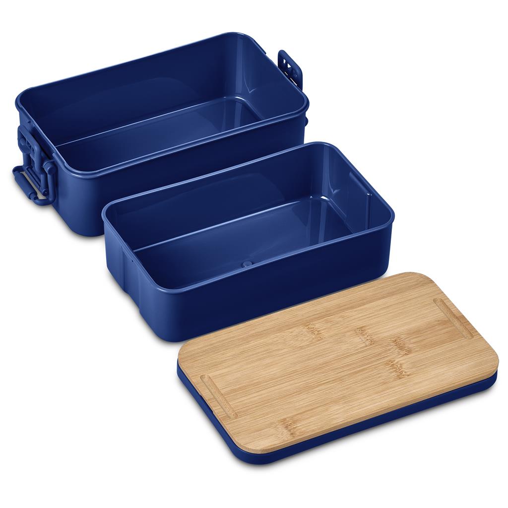 Urban Terrain Lakeside Double Layer Lunch Box & Cutlery Set