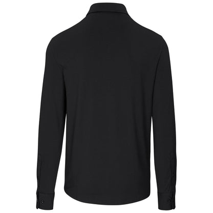 Mens Long Sleeve Alex Varga Cronus Knitted Shirt