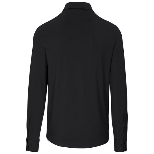 Mens Long Sleeve Alex Varga Cronus Knitted Shirt