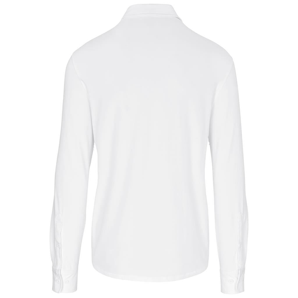 Mens Long Sleeve Alex Varga Cronus Knitted Shirt
