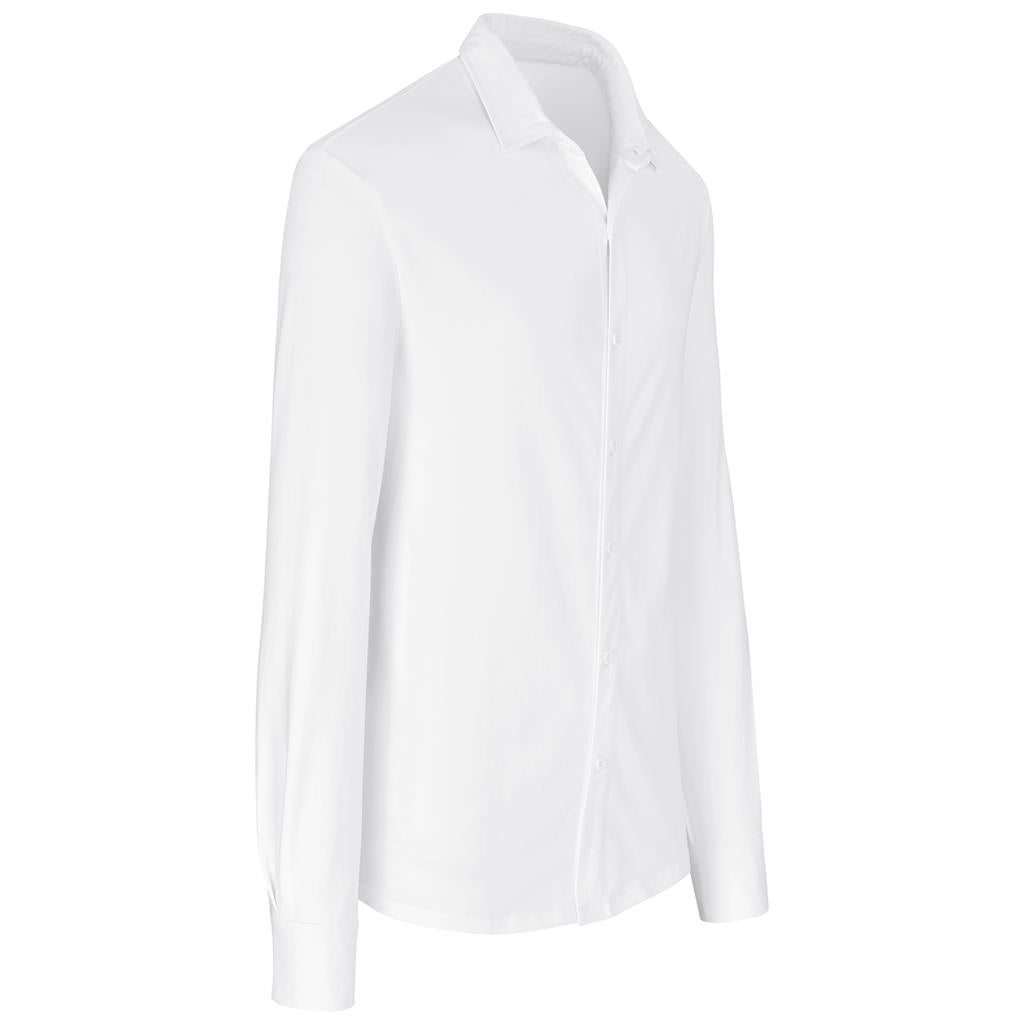 Mens Long Sleeve Alex Varga Cronus Knitted Shirt