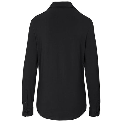 Ladies Long Sleeve Alex Varga Cronus Knitted Shirt