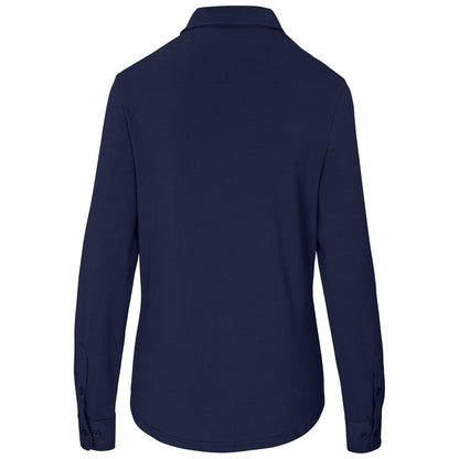 Ladies Long Sleeve Alex Varga Cronus Knitted Shirt