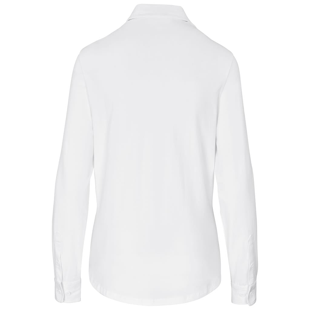 Ladies Long Sleeve Alex Varga Cronus Knitted Shirt