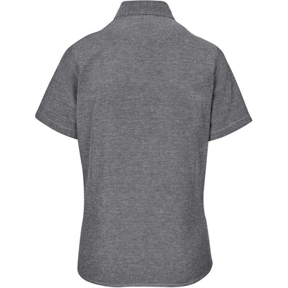 Ladies Short Sleeve Oxford Shirt