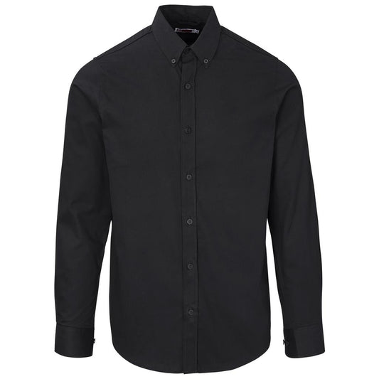 Mens Long Sleeve Brushed Cotton Twill Moderna Shirt