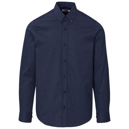 Mens Long Sleeve Brushed Cotton Twill Moderna Shirt