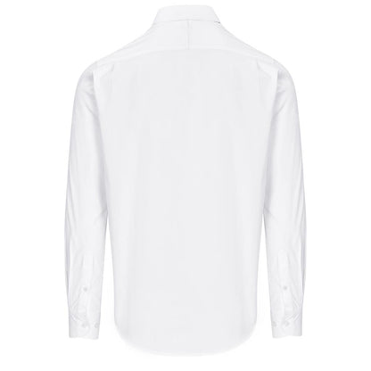 Mens Long Sleeve Brushed Cotton Twill Moderna Shirt