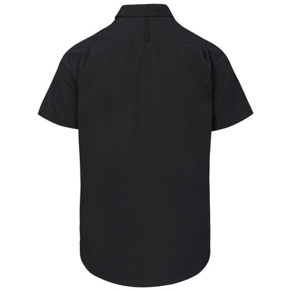 Mens Short Sleeve Brushed Cotton Twill Moderna Shirt