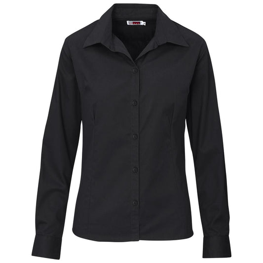 Ladies Long Sleeve Brushed Cotton Twill Moderna Shirt