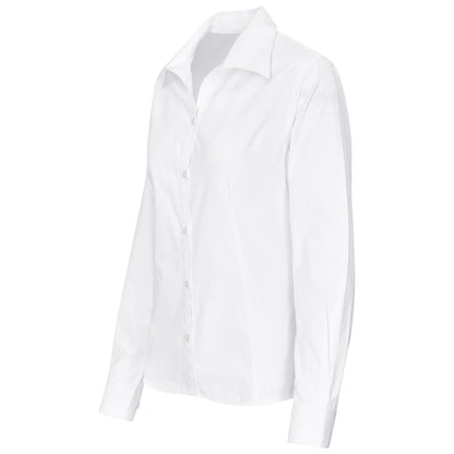 Ladies Long Sleeve Brushed Cotton Twill Moderna Shirt
