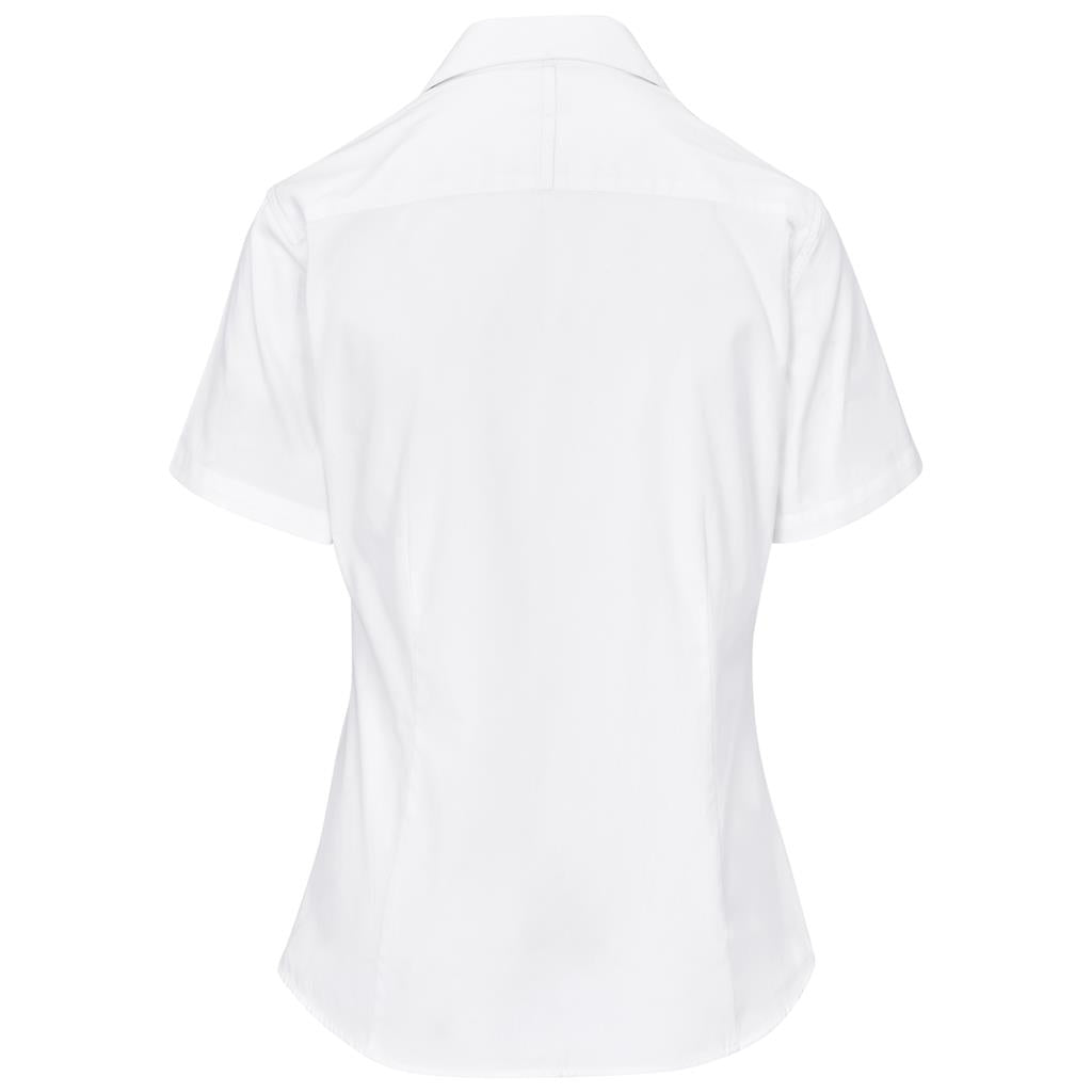 Ladies Short Sleeve Brushed Cotton Twill Moderna Shirt