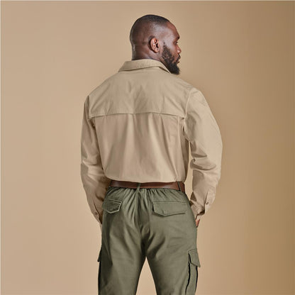 Mens Long Sleeve Mawenzi Twill Shirt