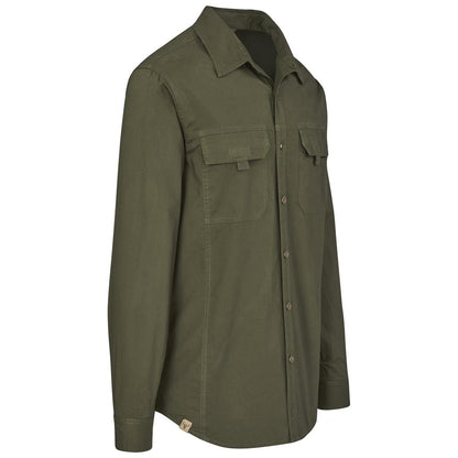 Mens Long Sleeve Mawenzi Twill Shirt