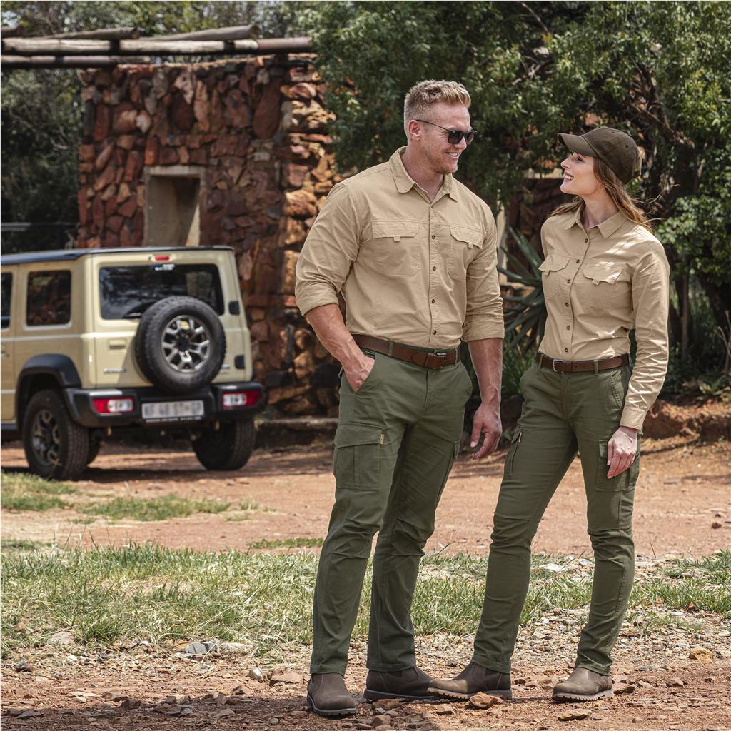 Ladies Long Sleeve Mawenzi Twill Shirt