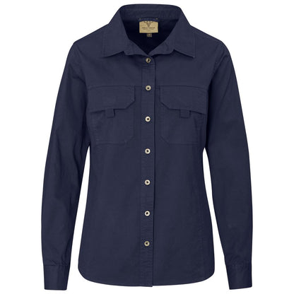 Ladies Long Sleeve Mawenzi Twill Shirt