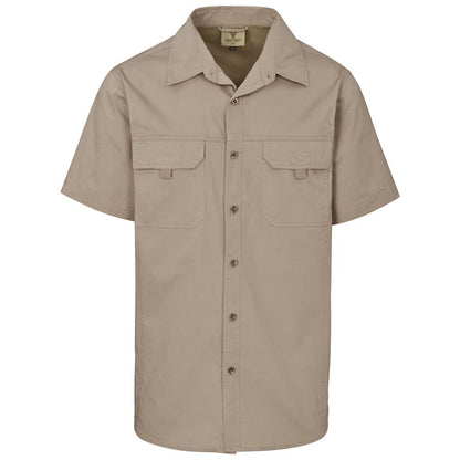 Mens Short Sleeve Mawenzi Twill Shirt