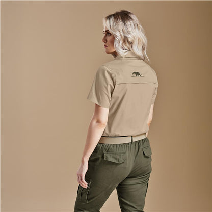 Ladies Short Sleeve Mawenzi Twill Shirt