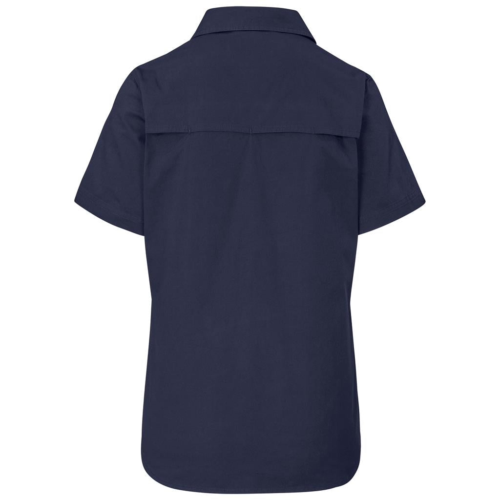 Ladies Short Sleeve Mawenzi Twill Shirt