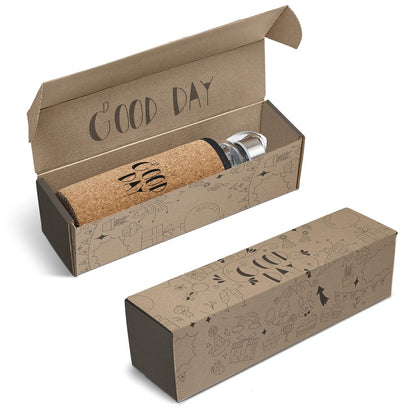 Kooshty Kork Bottle in Bianca Custom Gift Box