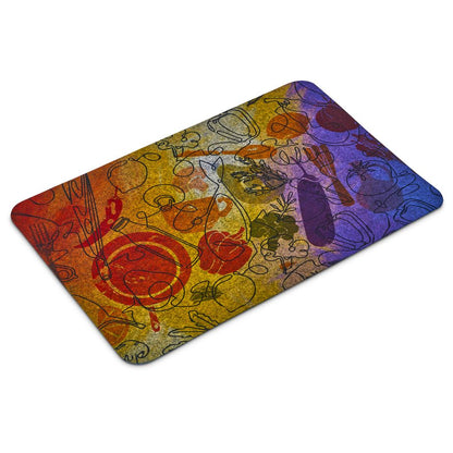 Pre-Production Sample Hoppla Savour RPET Felt Placemat