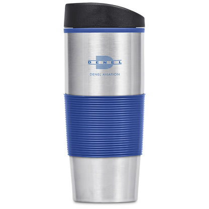 Ridge Stainless Steel & Plastic Double-Wall Tumbler - 450ml