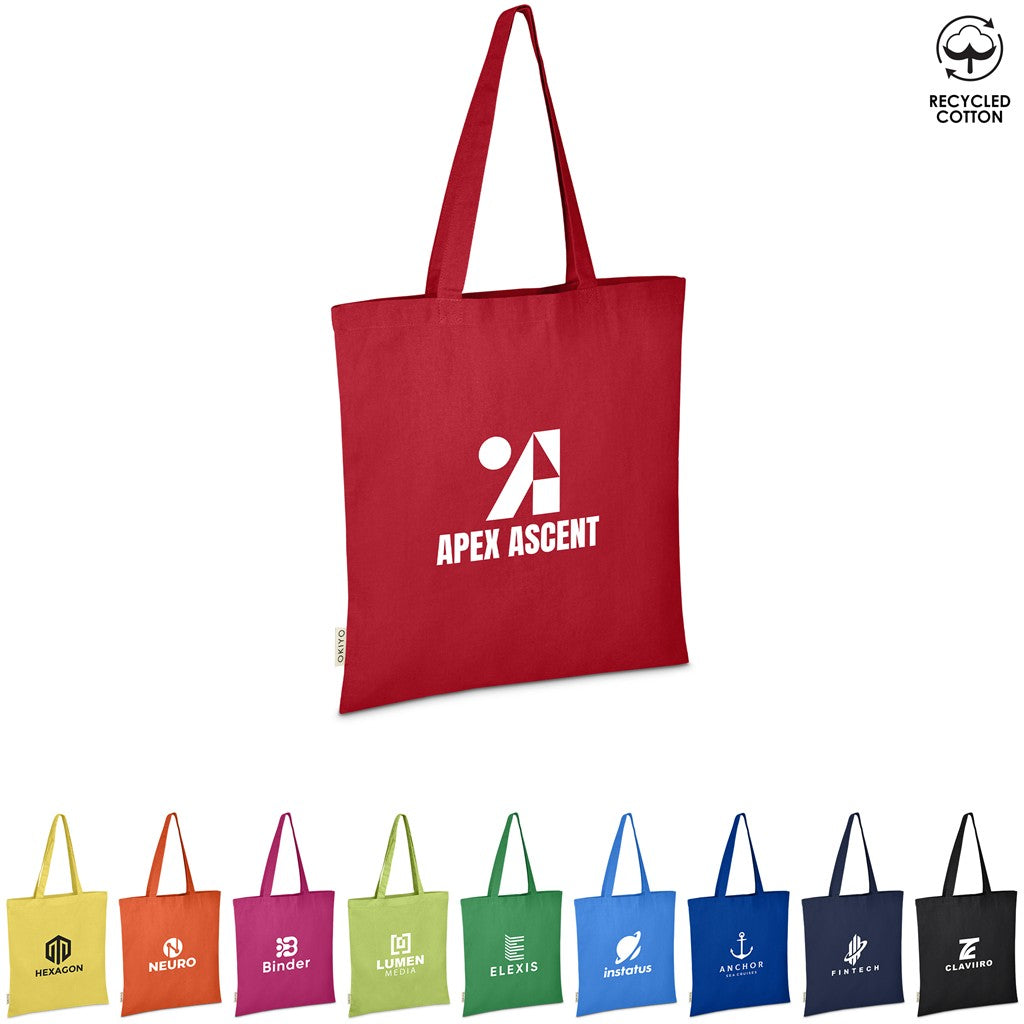 Okiyo Minho Recycled Coloured Cotton Shopper