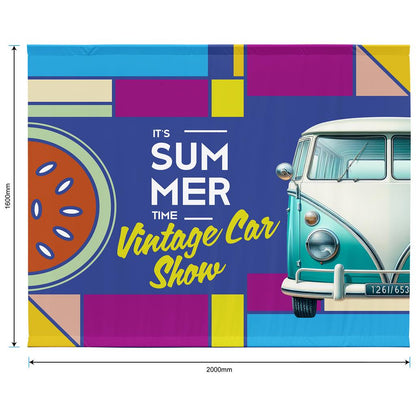 Adjustable Banner Stand Eco 1.6m x 2m (Excludes Hardware)