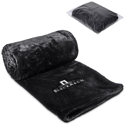 Alex Varga Palazzo Faux Fur Fleece Blanket