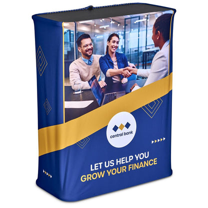Pop-Up Hydraulic Fabric Counter