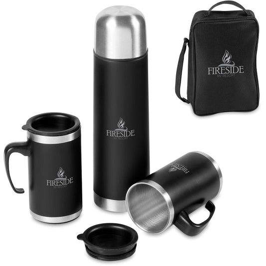 Altitude Cardinal Stainless Steel Vacuum Flask & Mug Set