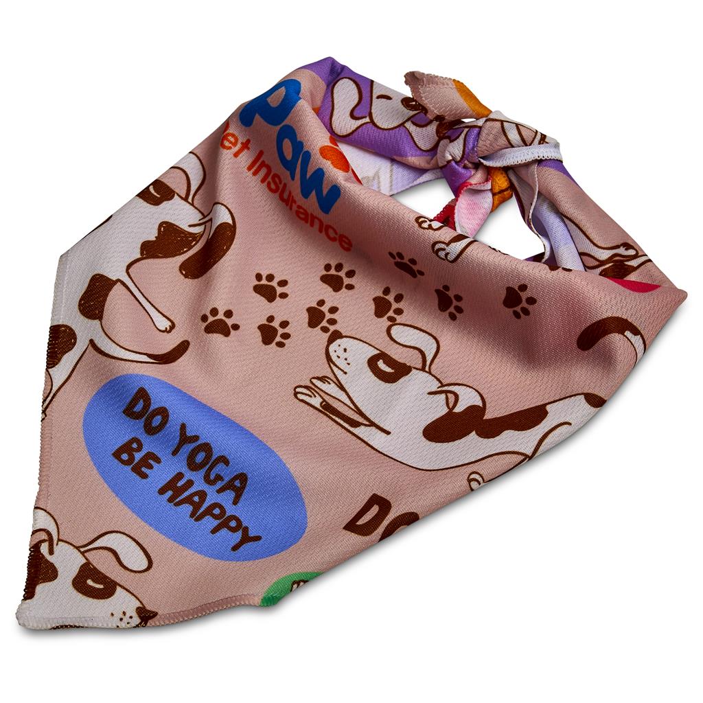 Pre-Production Sample Hoppla Bosco Large Polyester Dog Bandana